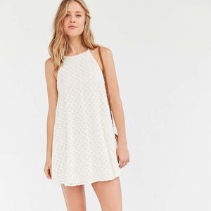 UO Kimchi Blue High Neck Swing Dress